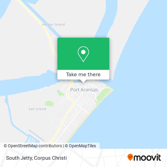 South Jetty map