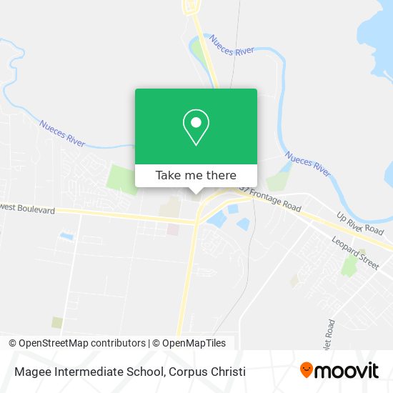 Magee Intermediate School map