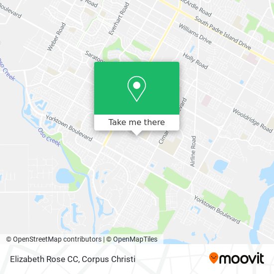 Elizabeth Rose CC map