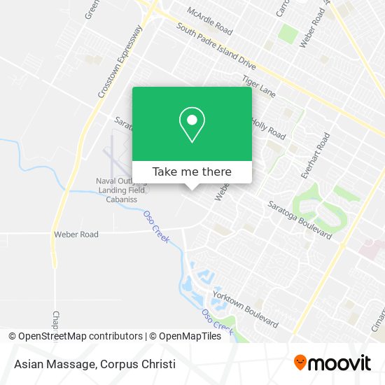 Mapa de Asian Massage