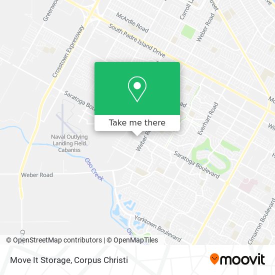 Mapa de Move It Storage