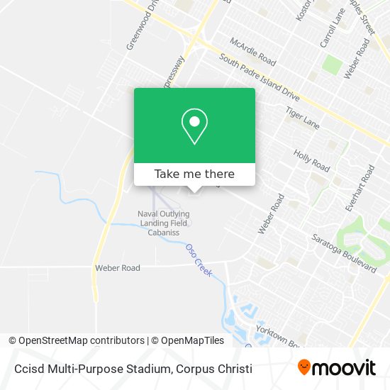 Mapa de Ccisd Multi-Purpose Stadium