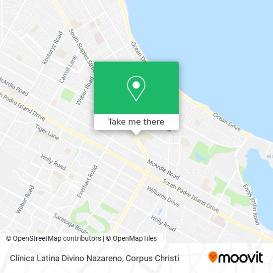 Clínica Latina Divino Nazareno map