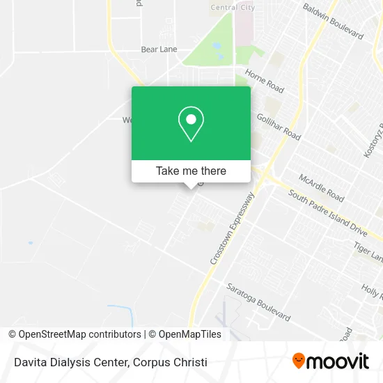 Mapa de Davita Dialysis Center