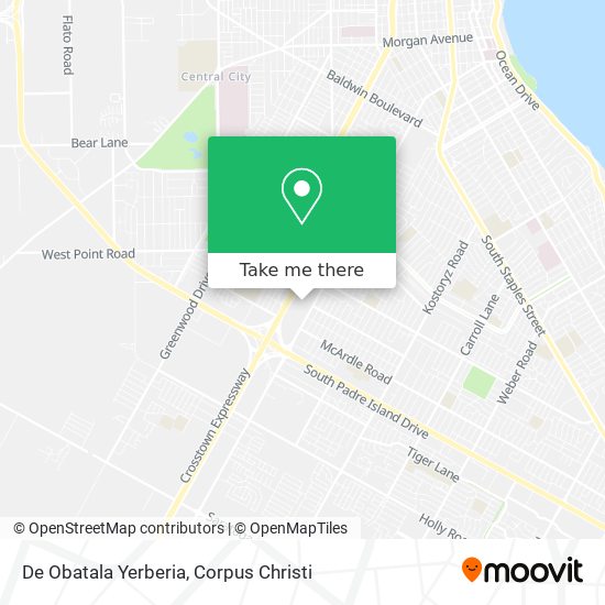 Mapa de De Obatala Yerberia