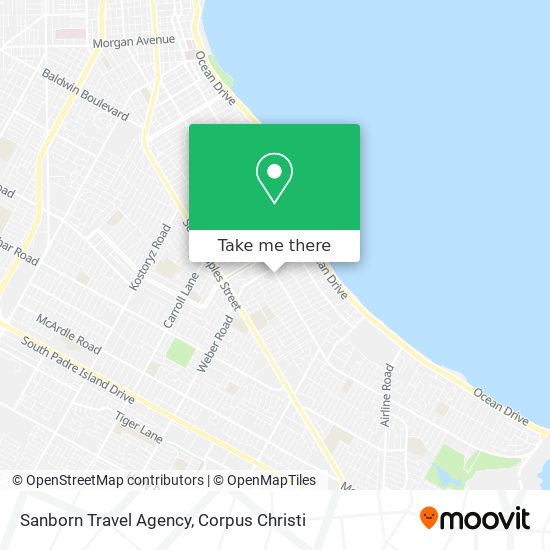 Mapa de Sanborn Travel Agency