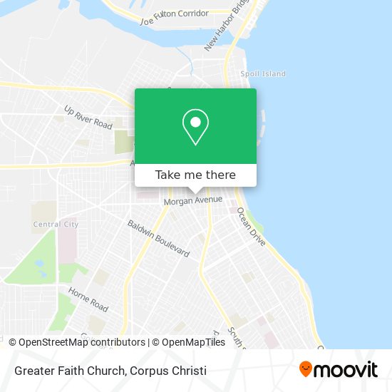 Greater Faith Church map