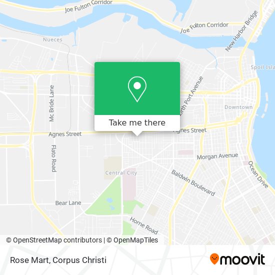 Rose Mart map