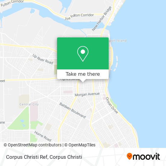 Corpus Christi Ref map