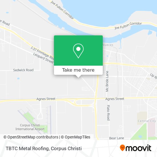 Mapa de TBTC Metal Roofing