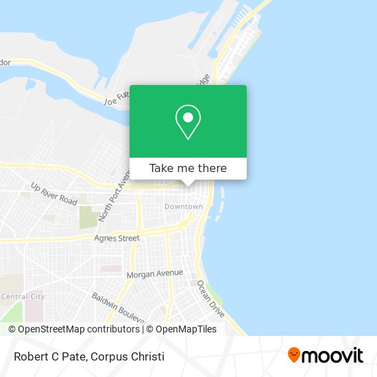 Robert C Pate map