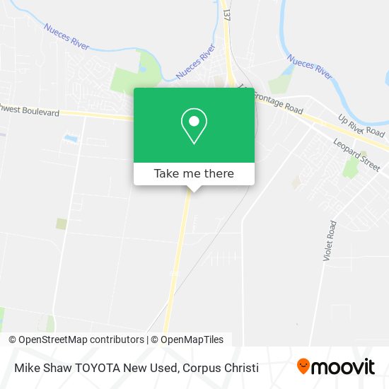 Mike Shaw TOYOTA New Used map