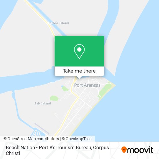 Beach Nation - Port A's Tourism Bureau map