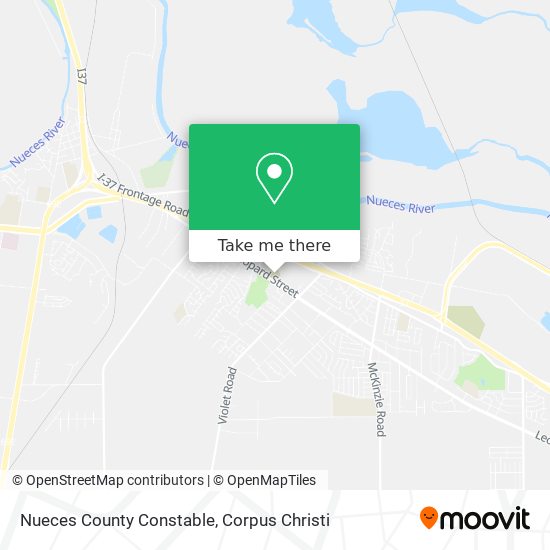 Nueces County Constable map