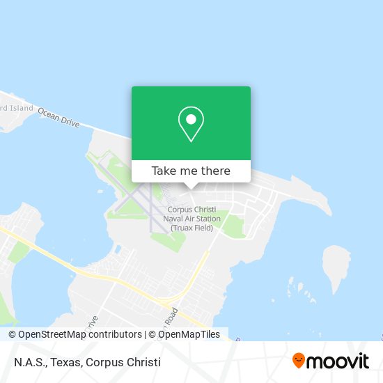 Mapa de N.A.S., Texas