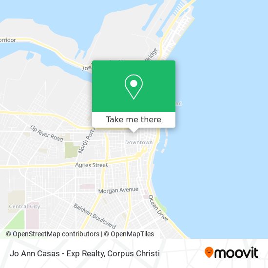 Jo Ann Casas - Exp Realty map