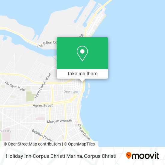 Holiday Inn-Corpus Christi Marina map