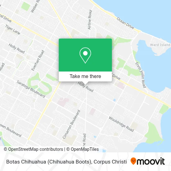 Botas Chihuahua (Chihuahua Boots) map