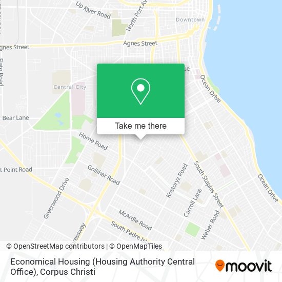 Economical Housing (Housing Authority Central Office) map