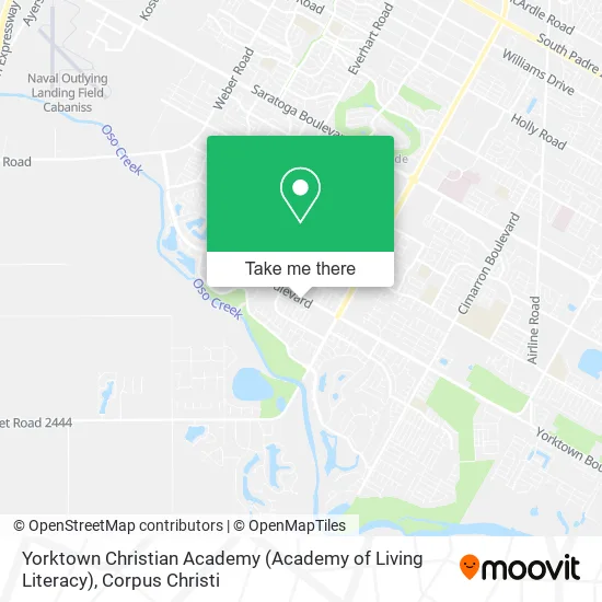 Mapa de Yorktown Christian Academy (Academy of Living Literacy)