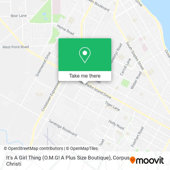 It's A Girl Thing (O.M.G! A Plus Size Boutique) map