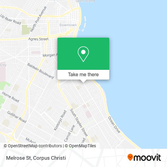 Mapa de Melrose St