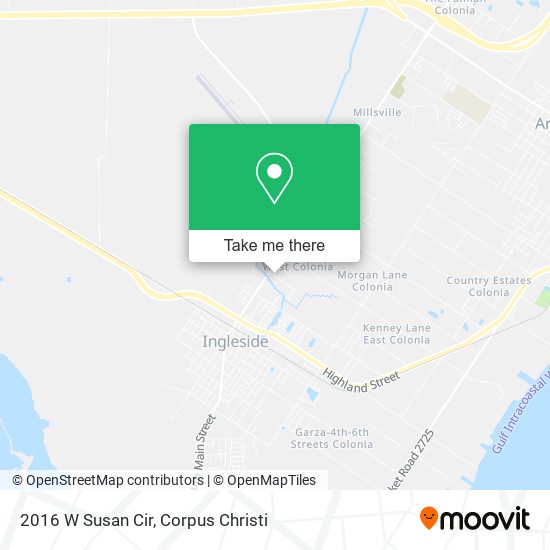 2016 W Susan Cir map