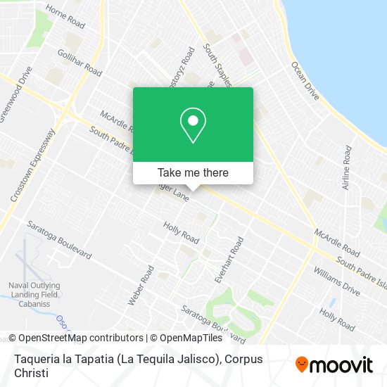 Mapa de Taqueria la Tapatia (La Tequila Jalisco)