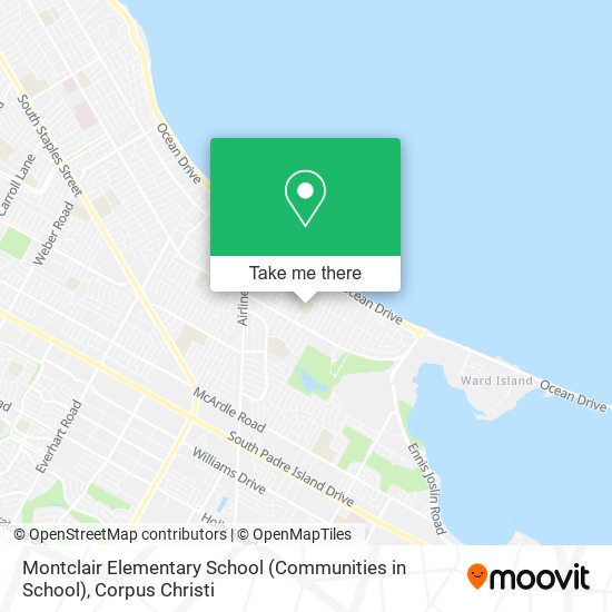 Mapa de Montclair Elementary School (Communities in School)