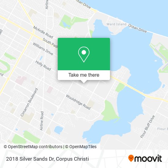 2018 Silver Sands Dr map