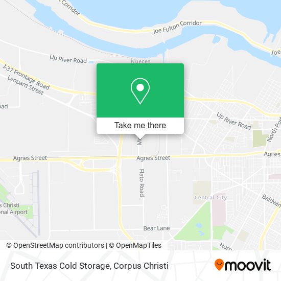 South Texas Cold Storage map