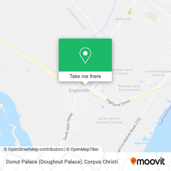 Donut Palace (Doughnut Palace) map