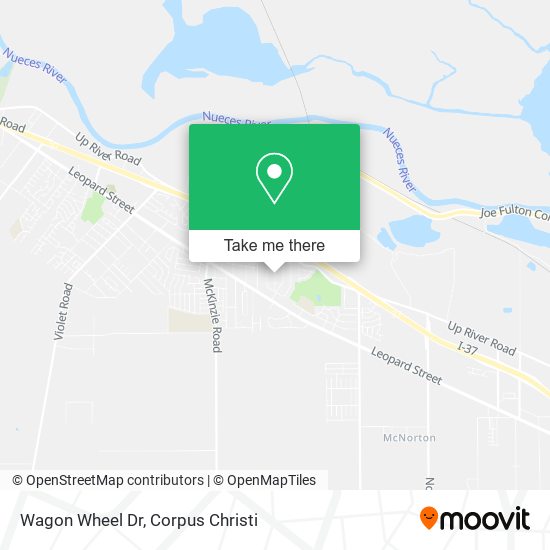 Wagon Wheel Dr map
