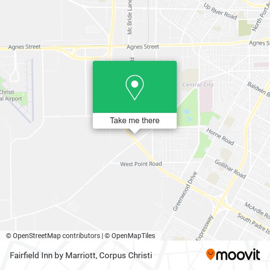 Fairfield Inn by Marriott map