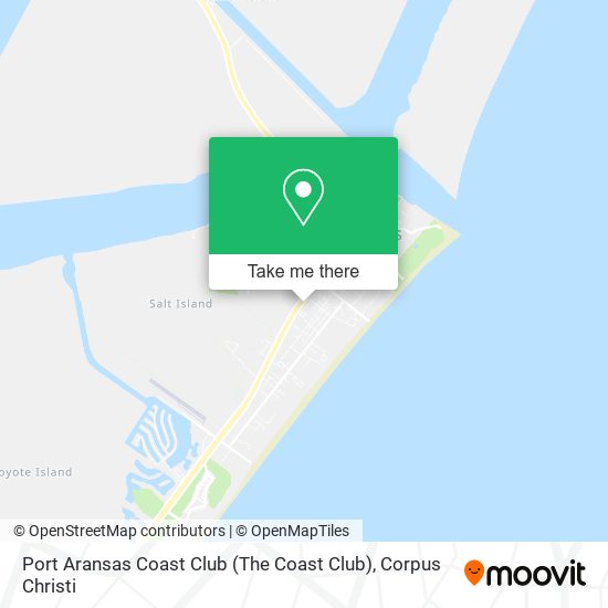 Port Aransas Coast Club (The Coast Club) map