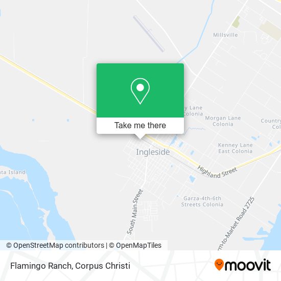 Mapa de Flamingo Ranch