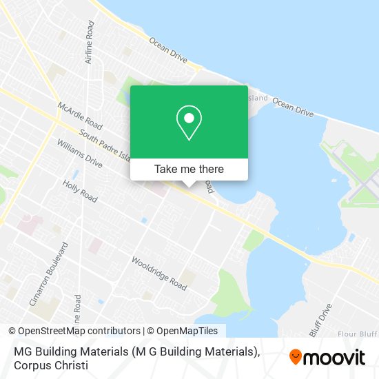 Mapa de MG Building Materials (M G Building Materials)