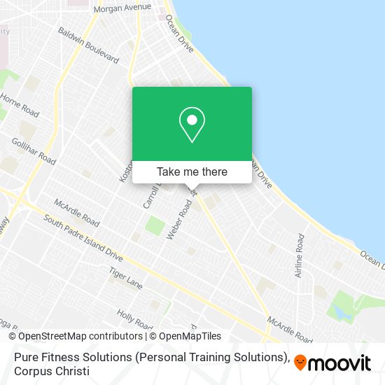Mapa de Pure Fitness Solutions (Personal Training Solutions)
