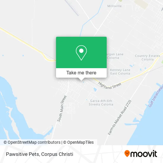 Pawsitive Pets map