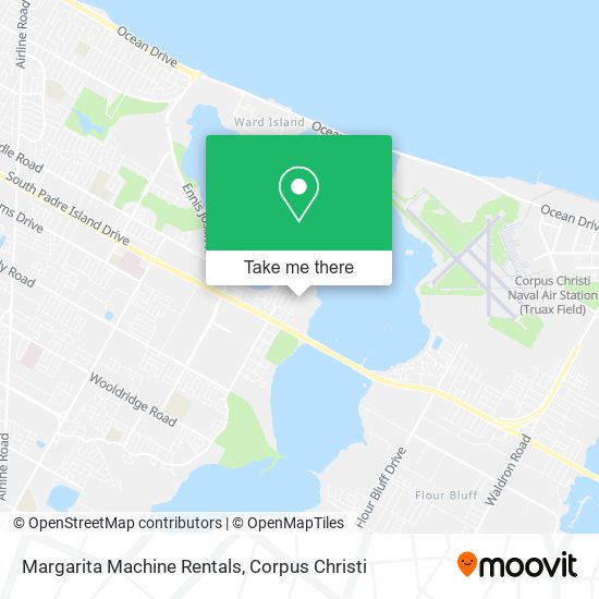 Margarita Machine Rentals map
