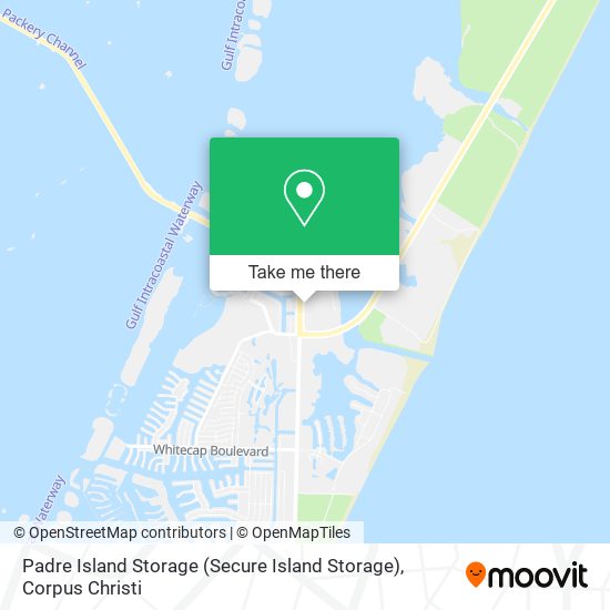 Mapa de Padre Island Storage (Secure Island Storage)