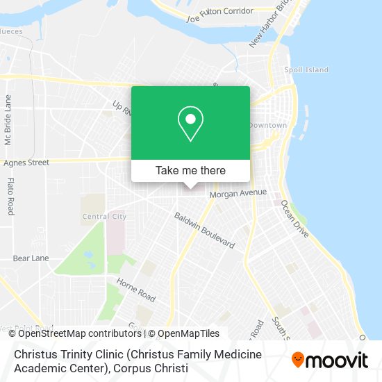 Mapa de Christus Trinity Clinic (Christus Family Medicine Academic Center)