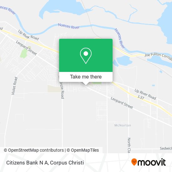Citizens Bank N A map