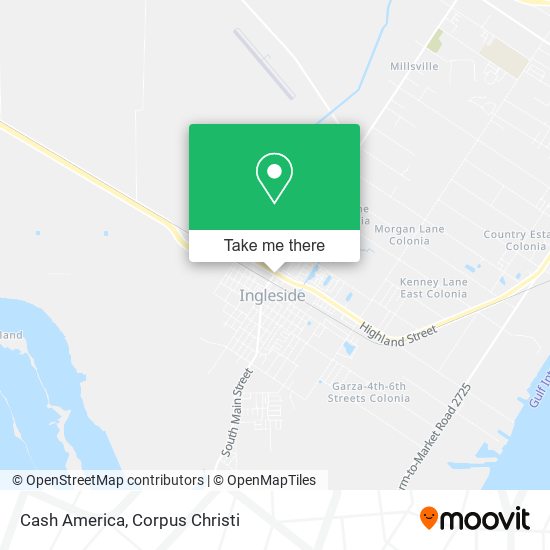 Mapa de Cash America