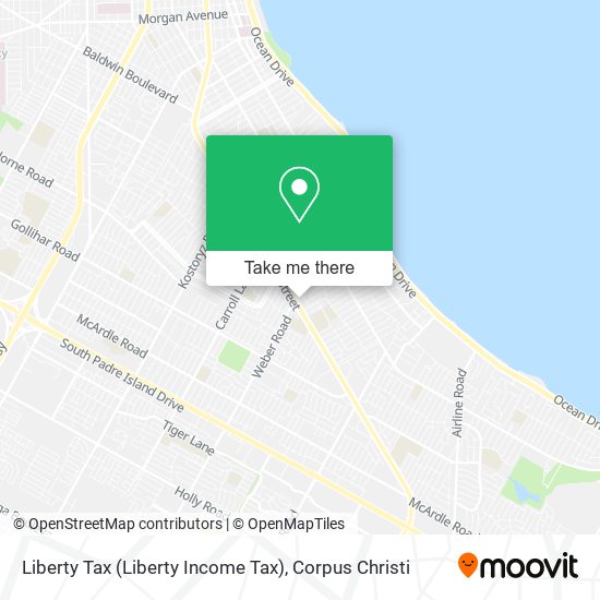 Liberty Tax (Liberty Income Tax) map