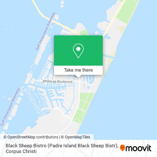 Black Sheep Bistro (Padre Island Black Sheep Bistr) map
