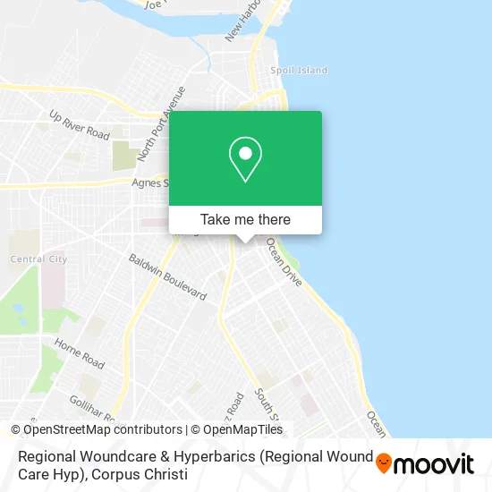 Regional Woundcare & Hyperbarics (Regional Wound Care Hyp) map
