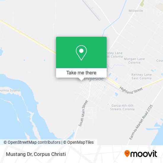 Mapa de Mustang Dr