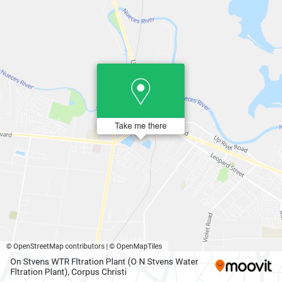 On Stvens WTR Fltration Plant (O N Stvens Water Fltration Plant) map