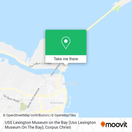 Mapa de USS Lexington Museum on the Bay (Uss Lexington Museum On The Bay)